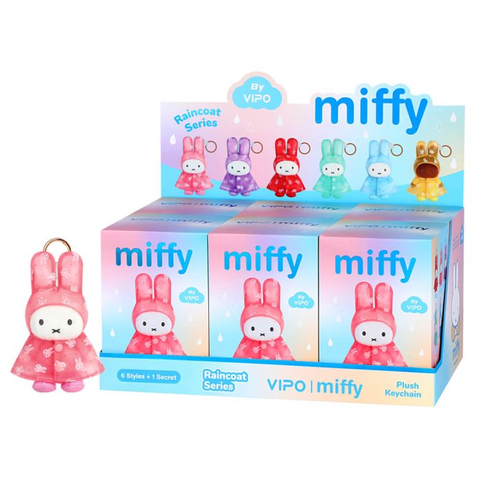 VIPO | Blind Box: Miffy Raincoat Keychain | Assorted