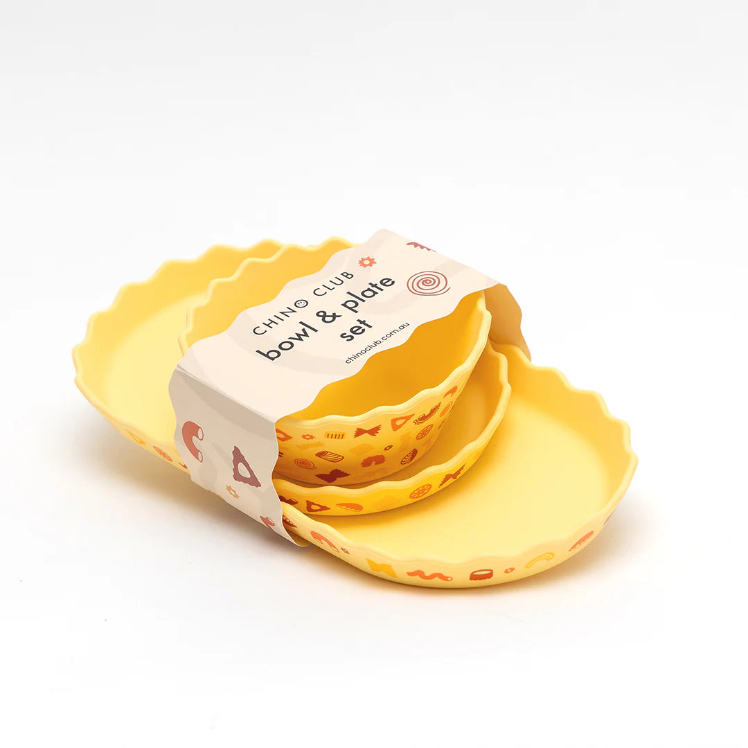 CHINO CLUB | Silicone Bowl & Plate Sets