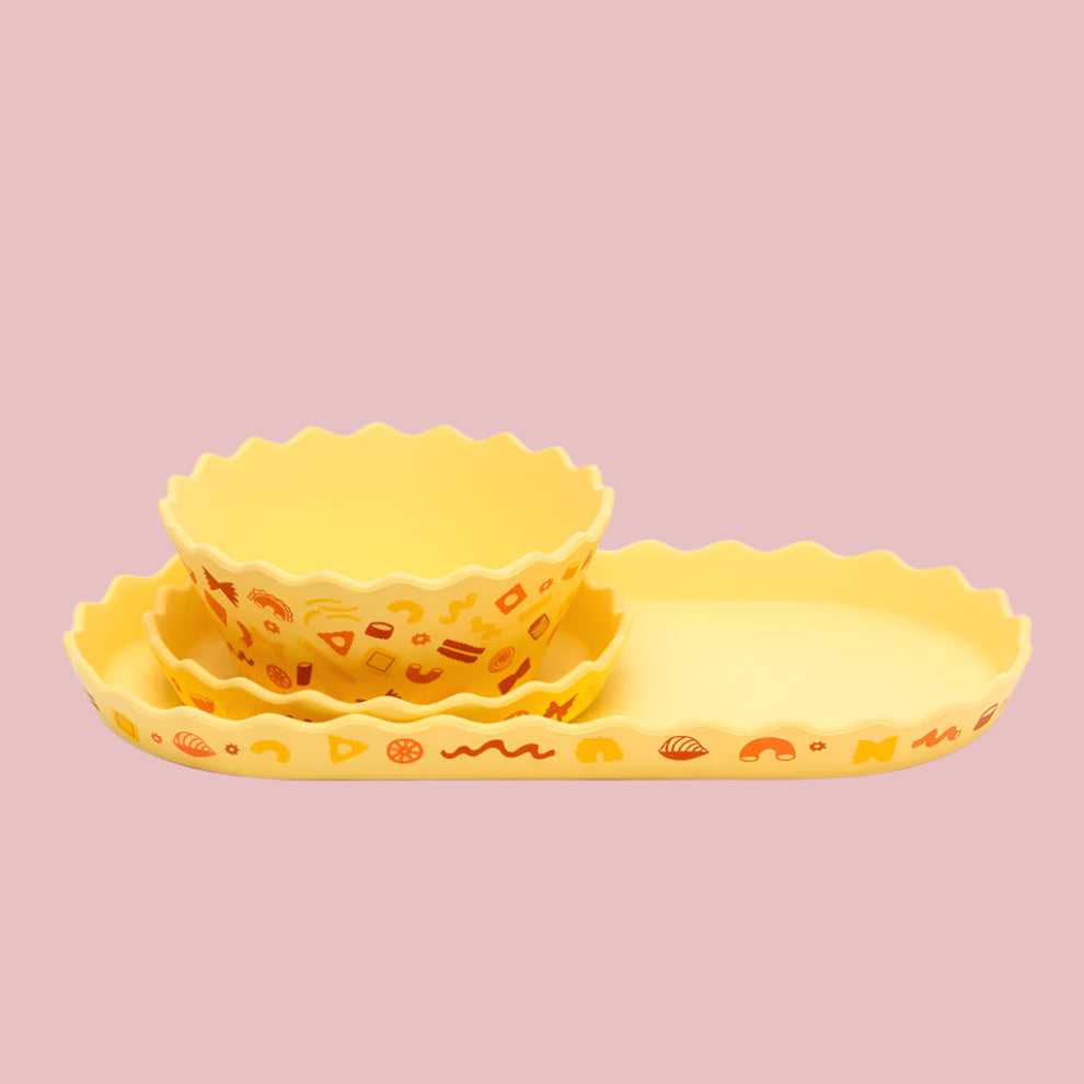 CHINO CLUB | Silicone Bowl & Plate Sets