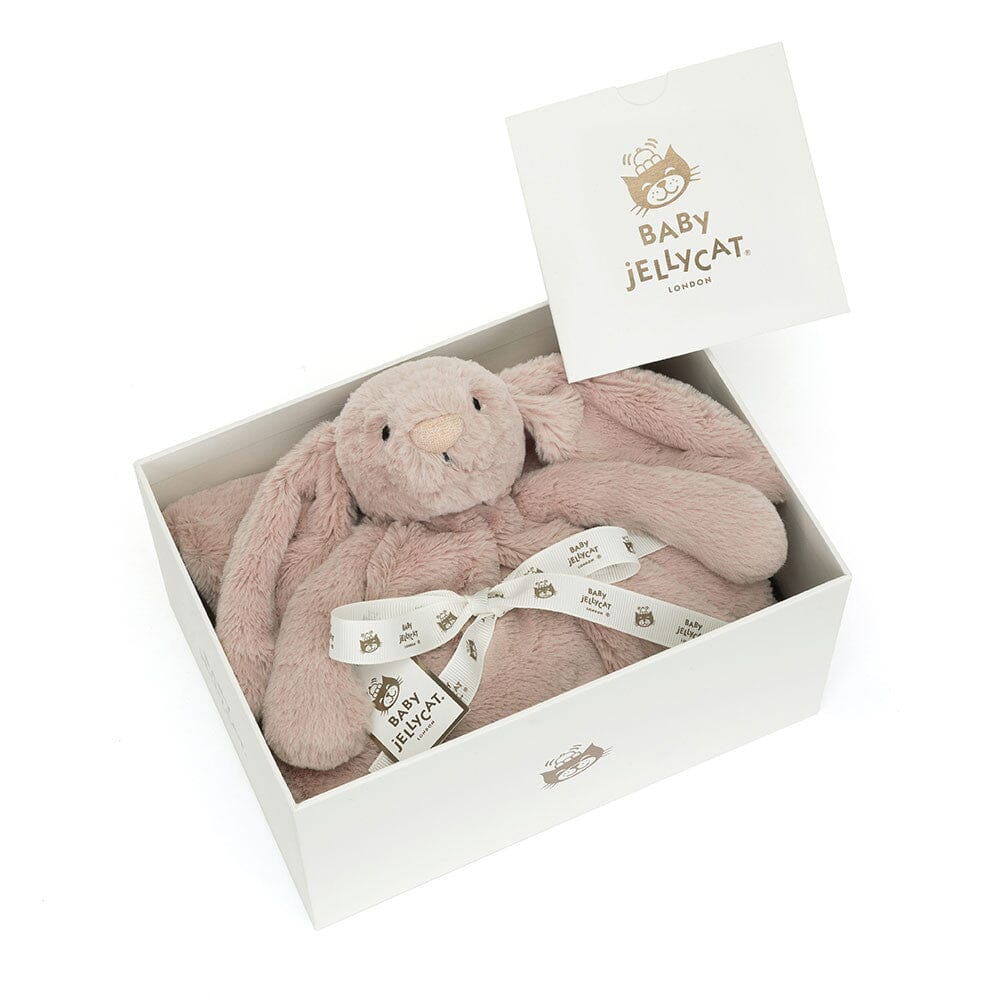 JELLYCAT Baby | Blankie | Bashful Luxe Bunny Rosa
