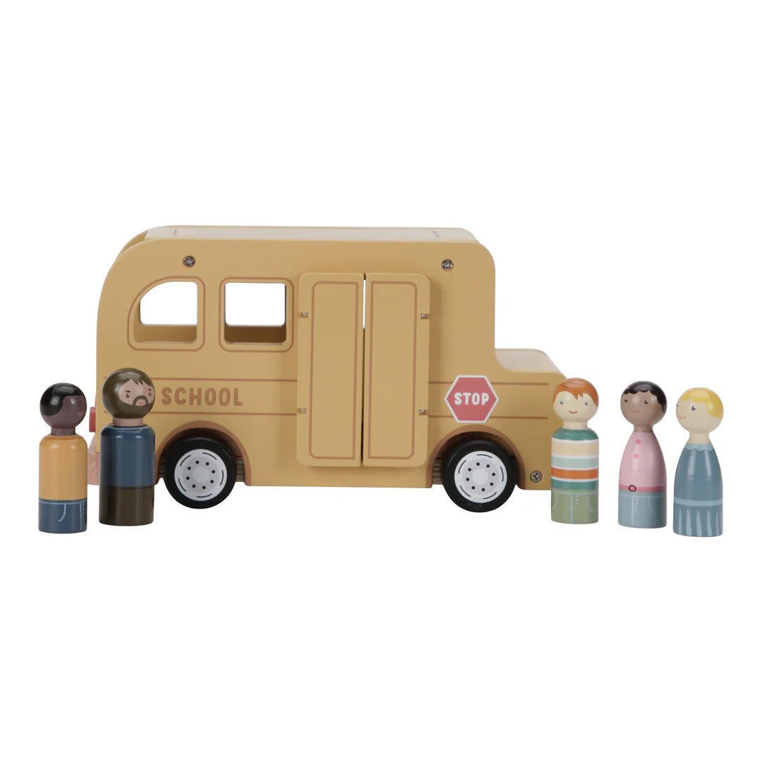 LITTLE DUTCH | Wooden School Bus