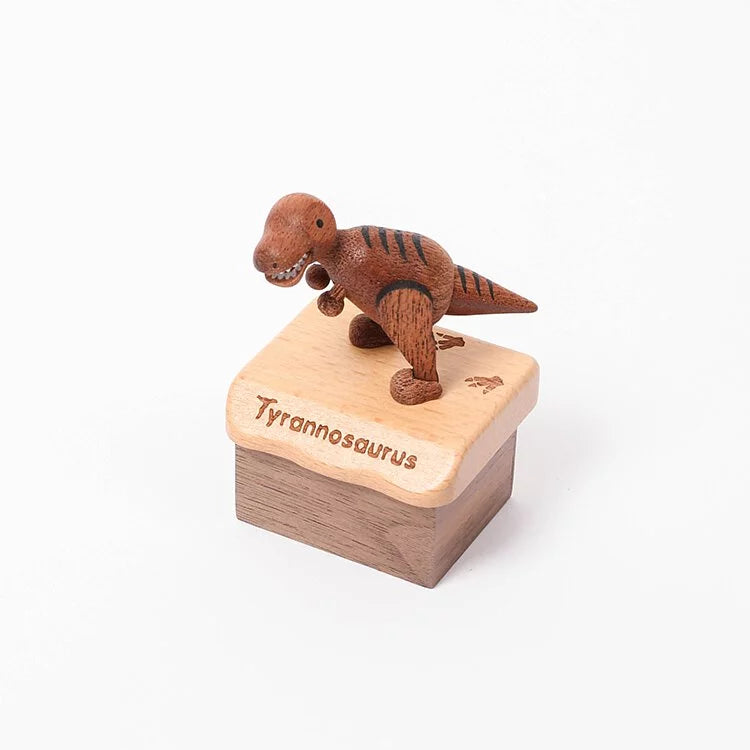 WOODERFUL LIFE | Mini T-rex Music Box