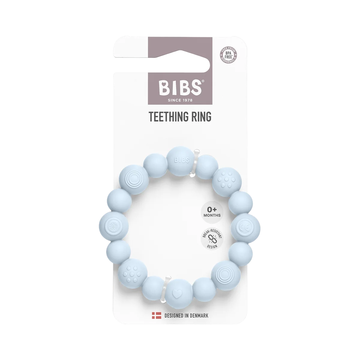 BIBS | Beaded Teething Ring