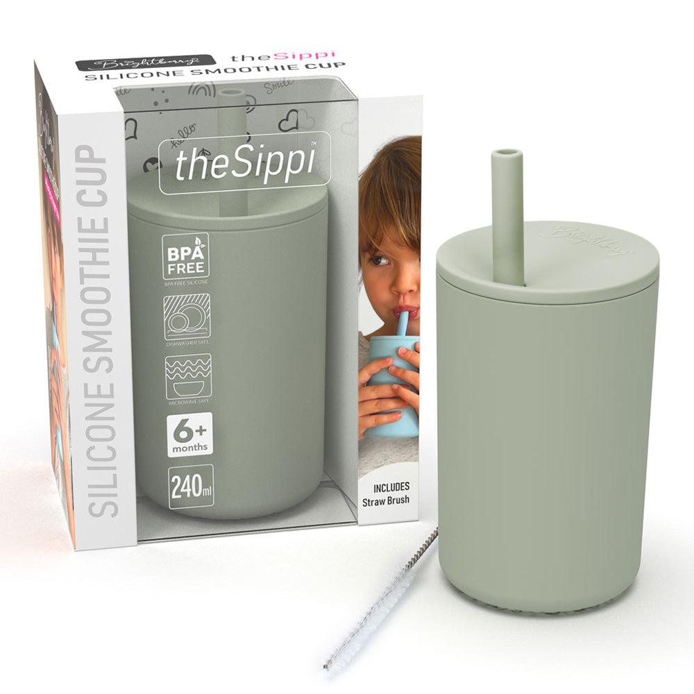 BRIGHT BERRY Kids Smoothie Cup with Straw & Secure Lid