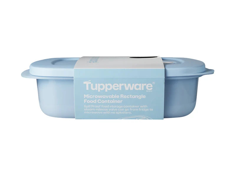 TUPPERWARE | Microwavable Rectangle Food Container