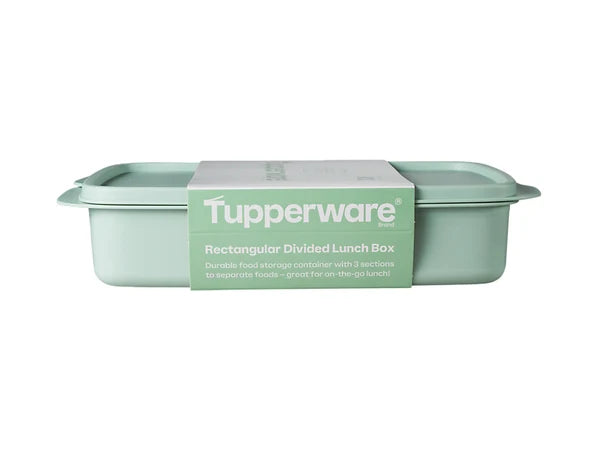 TUPPERWARE | Rectangular Divided Lunch Box