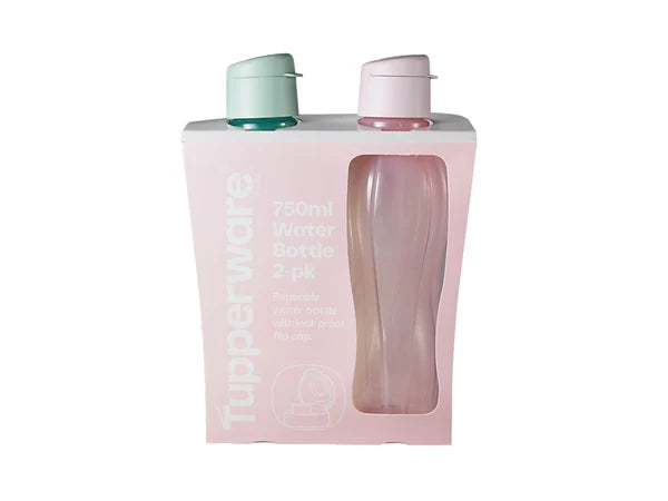 TUPPERWARE | Eco Water Bottle Set of 2 | 750ml