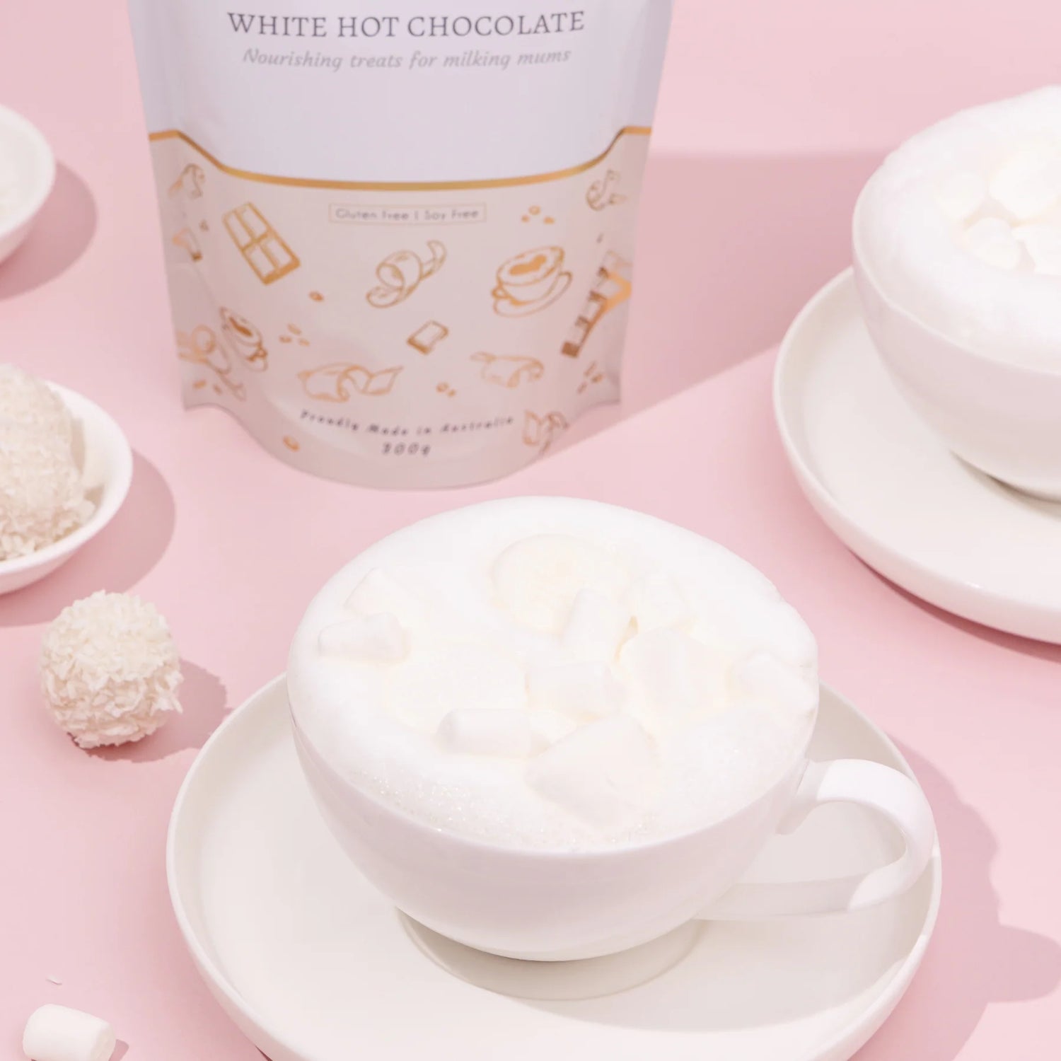 MADE TO MILK | Lactation White Hot Chocolate | 300g