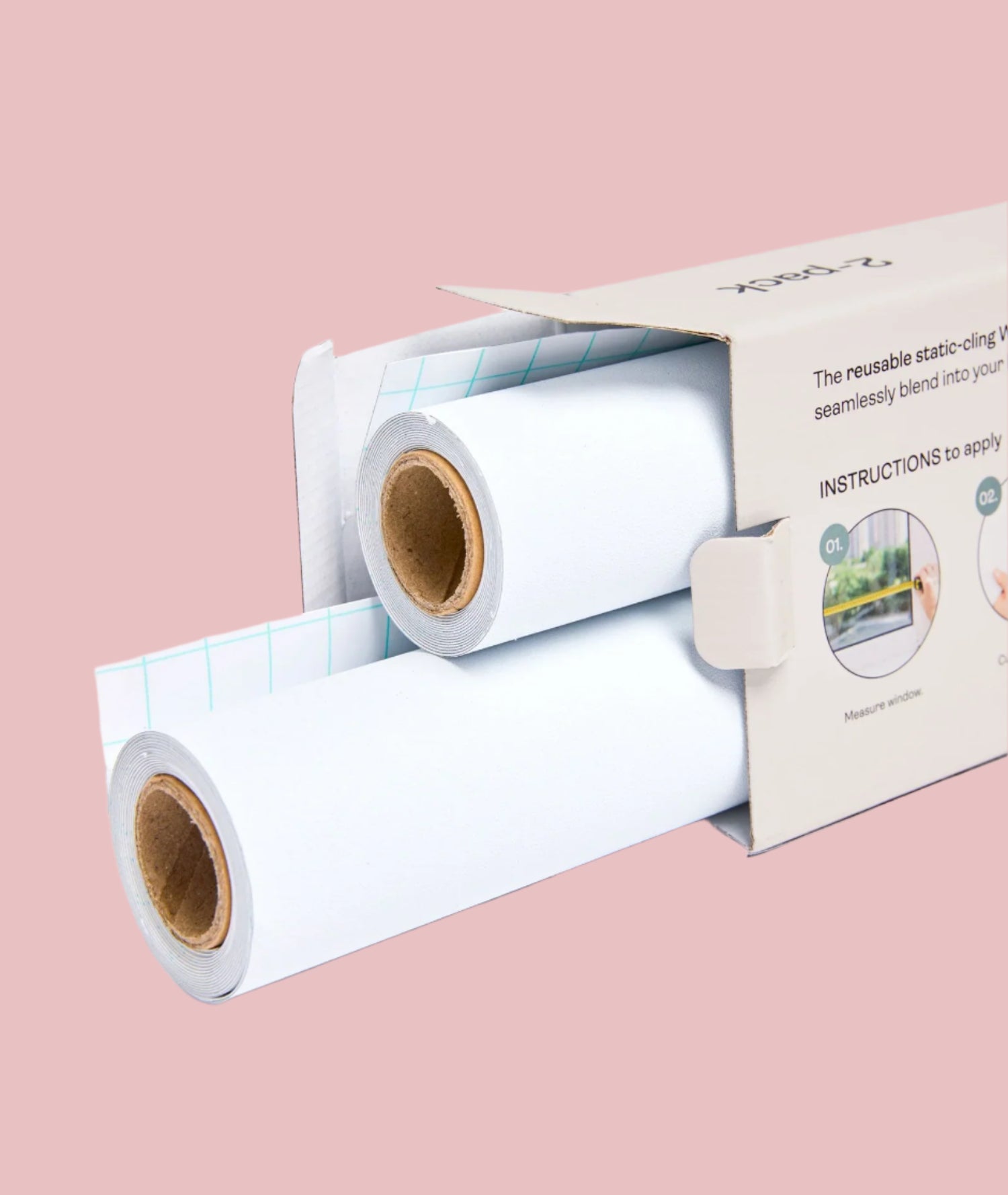 ERGO POUCH | White Window Blockout Blinds