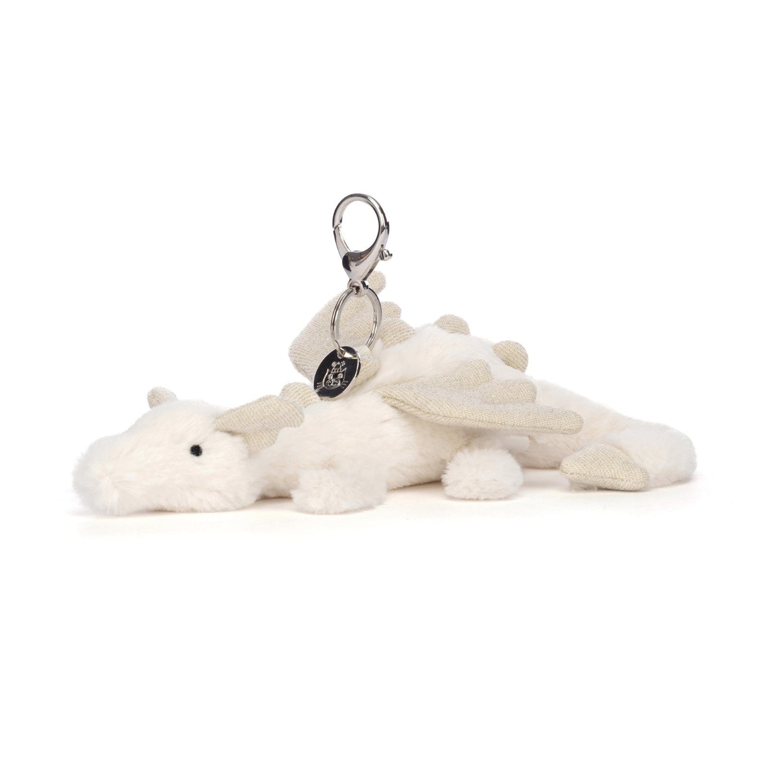 JELLYCAT | Bag Charm | Dragon | Snow