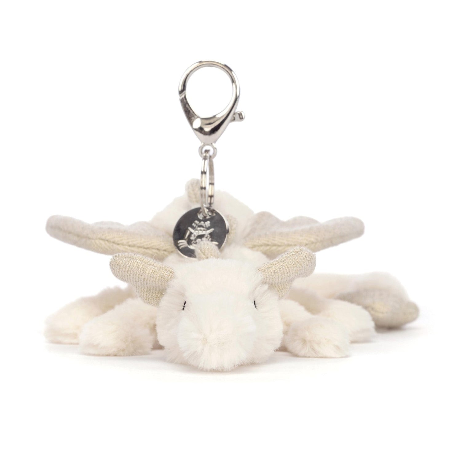 JELLYCAT | Bag Charm | Dragon | Snow