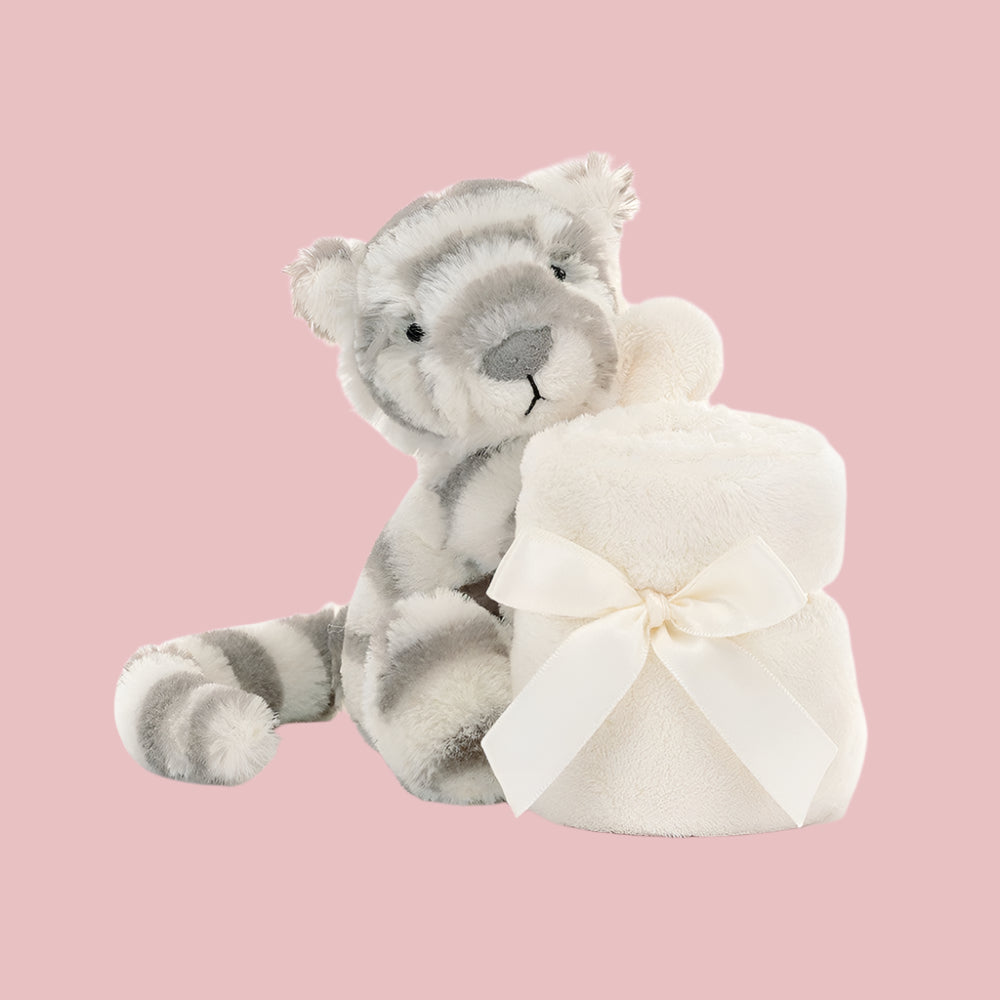 JELLYCAT | Bashful | Snow Tiger | Soother